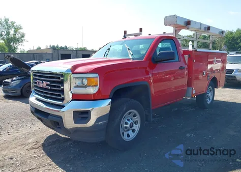 2015 GMC Sierra 2500Hd from USA, damaged, VIN 1GD01XEG9FZ128510